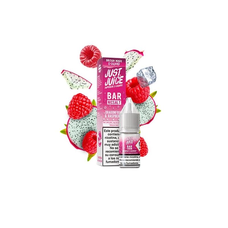 Liquid Just Juice Bar Salts - Smoczy Owoc Malina 20mg 10ml | Bigvapoteur