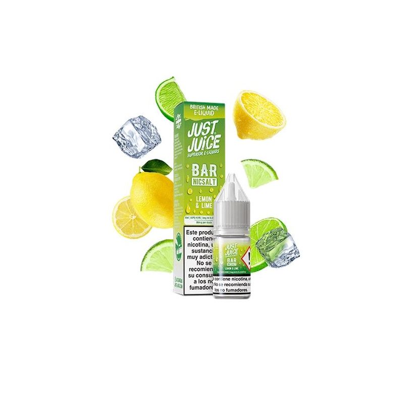 Liquid Just Juice Bar Salts - Lemon Lime 20mg 10ml | Bigvapoteur