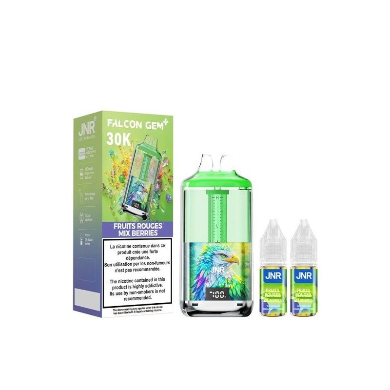 Puff 30K Falcon Gem+ 20mg - JNR - Owoce Leśne (Mix Jagód) | Bigvapoteur