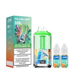 Puff 30K Falcon Gem+ 20mg - JNR - Nouvelle Fraise Kiwi | Bigvapoteur