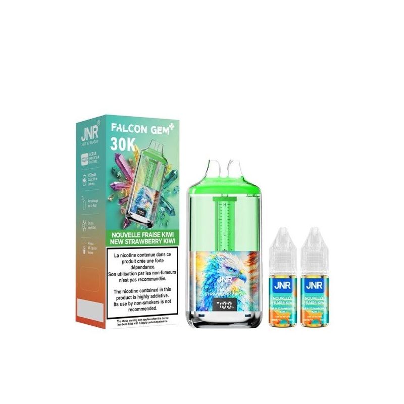 Puff 30K Falcon Gem+ 20mg - JNR - New Strawberry Kiwi | Bigvapoteur