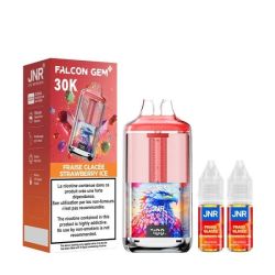 Puff 30K Falcon Gem+ 20mg - JNR - Fraise Glacée | Bigvapoteur