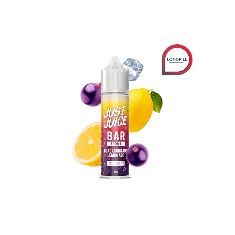Longfill Just Juice Bar - Blackcurrant Lemonade 12/60ml | Bigvapoteur