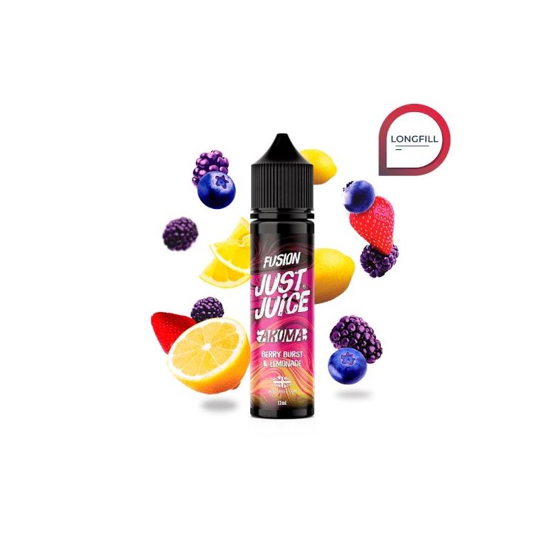 Longfill Just Juice Fusion - Berry Burst Lemonade 12/60ml | Bigvapoteur