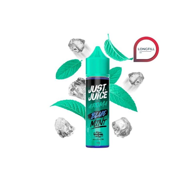 Longfill Just Juice Mint Range - Blue 12/60ml | Bigvapoteur