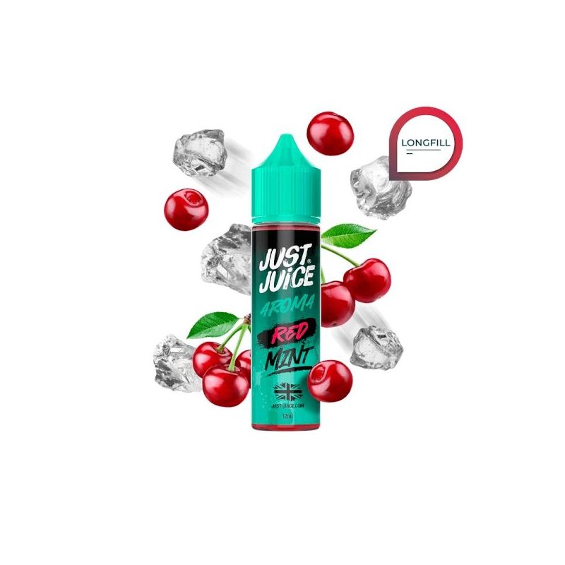 Longfill Just Juice Mint Range - Red 12/60ml | Bigvapoteur