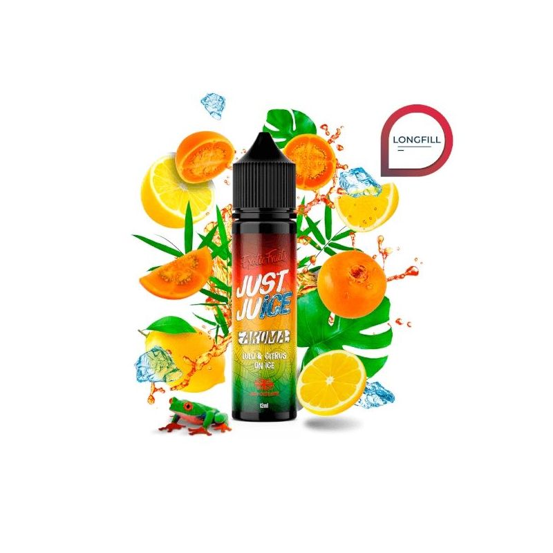 Longfill Just Juice Exotic Fruits - Lulo Citrus On Ice 12/60ml | Bigvapoteur