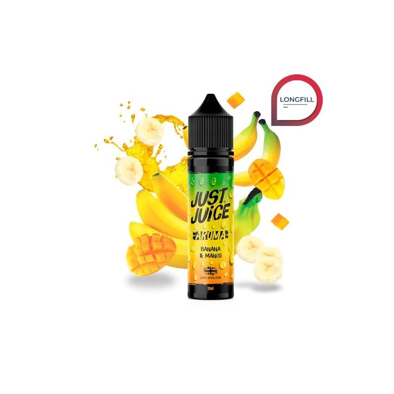 Longfill Just Juice Iconic - Banane Mangue 12/60ml | Bigvapoteur
