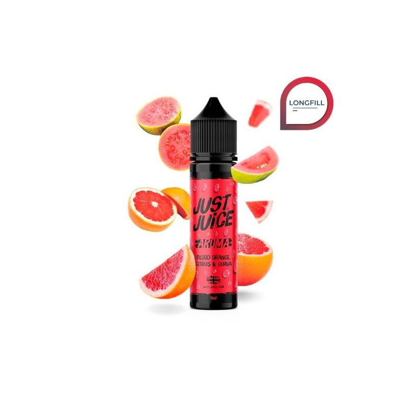 Longfill Just Juice Iconic - Krwista Pomarańcza Cytrus Guawa 12/60ml | Bigvapoteur
