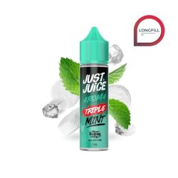 Longfill Just Juice Gamme Menthe - Triple Menthe 12/60ml | Bigvapoteur