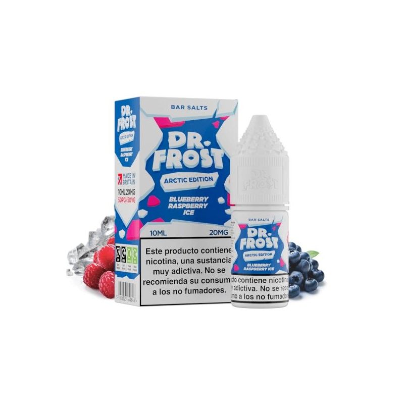 Liquid Dr Frost Salts - Lód z Borówki i Maliny 20mg | Bigvapoteur