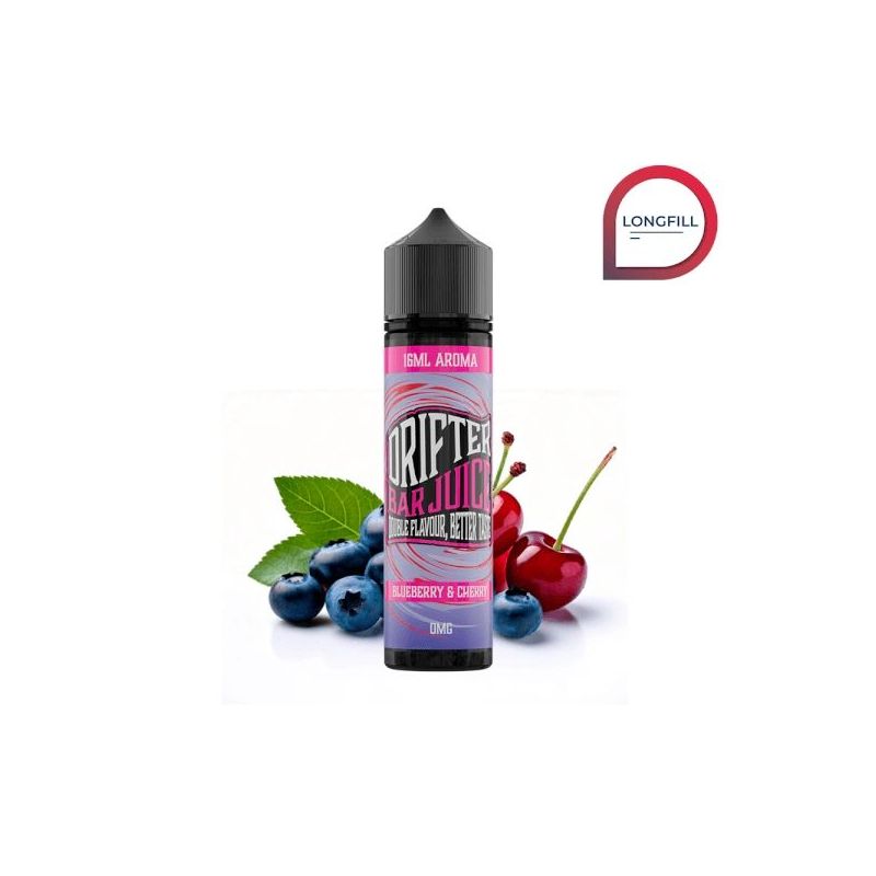 Longfill Drifter Bar - Myrtille Cerise 16/60ml | Bigvapoteur