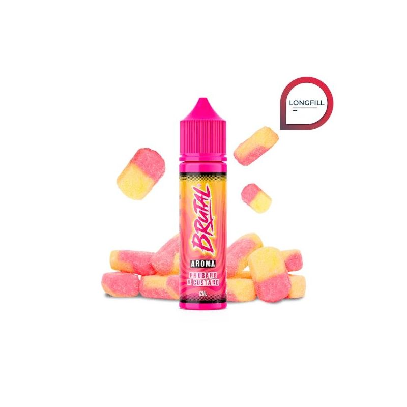 Longfill Brutal Drinks By Just Juice - Rabarbarowy Deser 12/60ml | Bigvapoteur