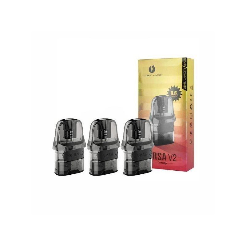 Cartouche Ursa Nano V2 0,6 OHM 2,5ml | Bigvapoteur