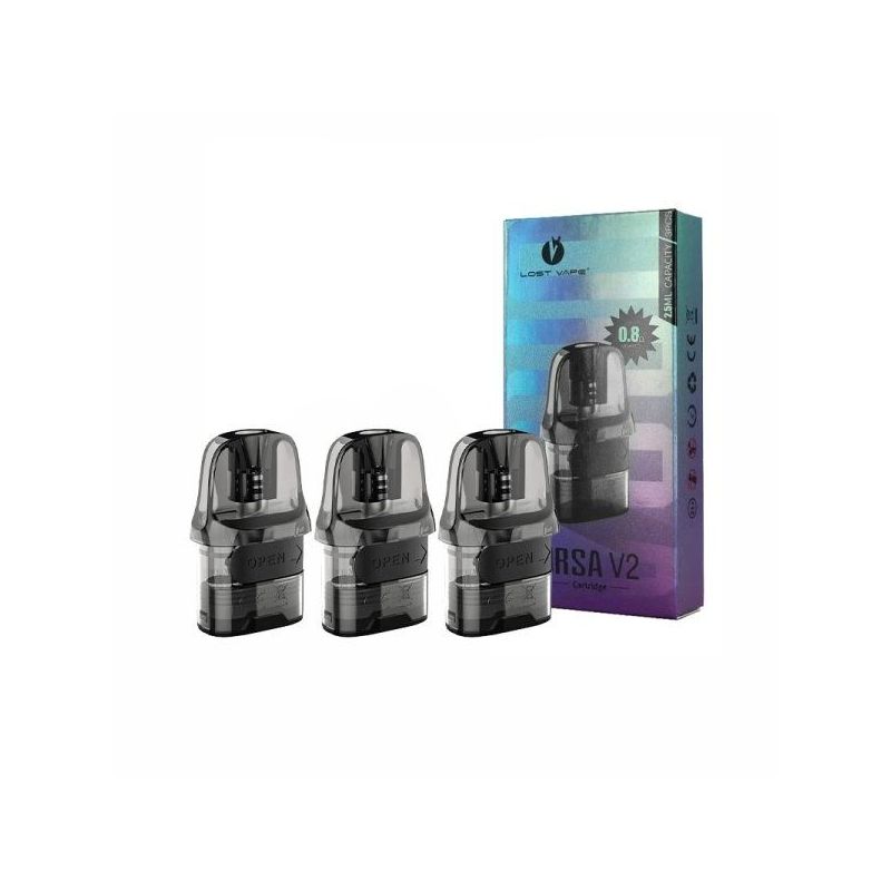 Cartouche Ursa Nano V2 0,8 OHM 2,5ml | Bigvapoteur