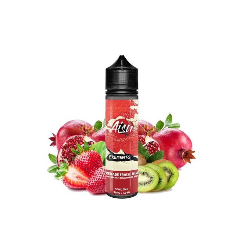 Premix Aisu Eremento - Grenade Fraise Kiwi 50/60ml | Bigvapoteur