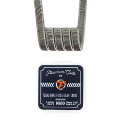 Quad Core Fused Clapton DL Ni80 0.20Ω (10pcs) - Fumytech | Bigvapoteur