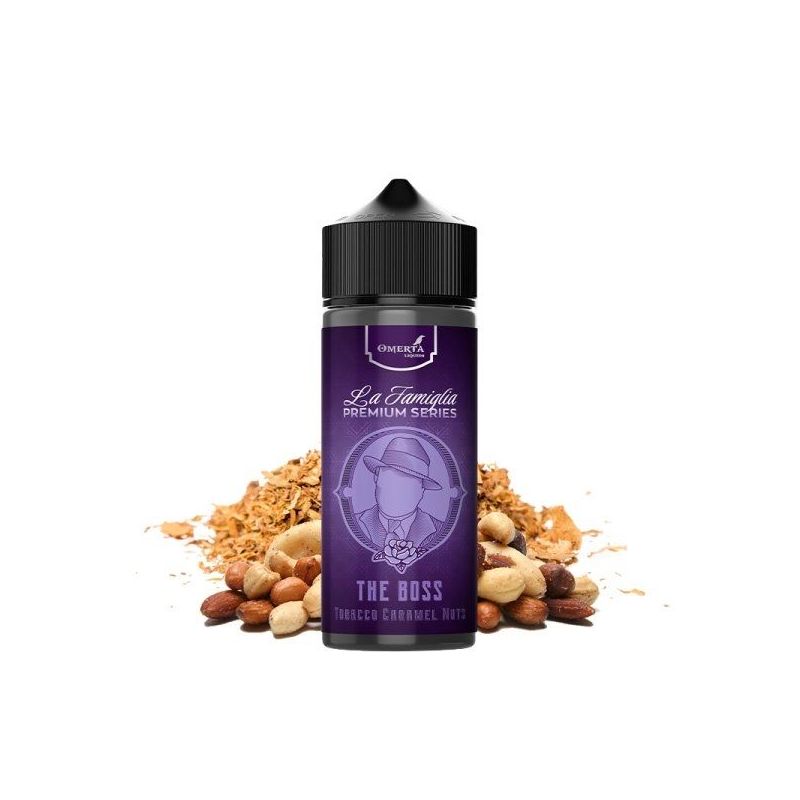 Premix La Famiglia by Omerta Liquids - The Boss 100/120ml | Bigvapoteur