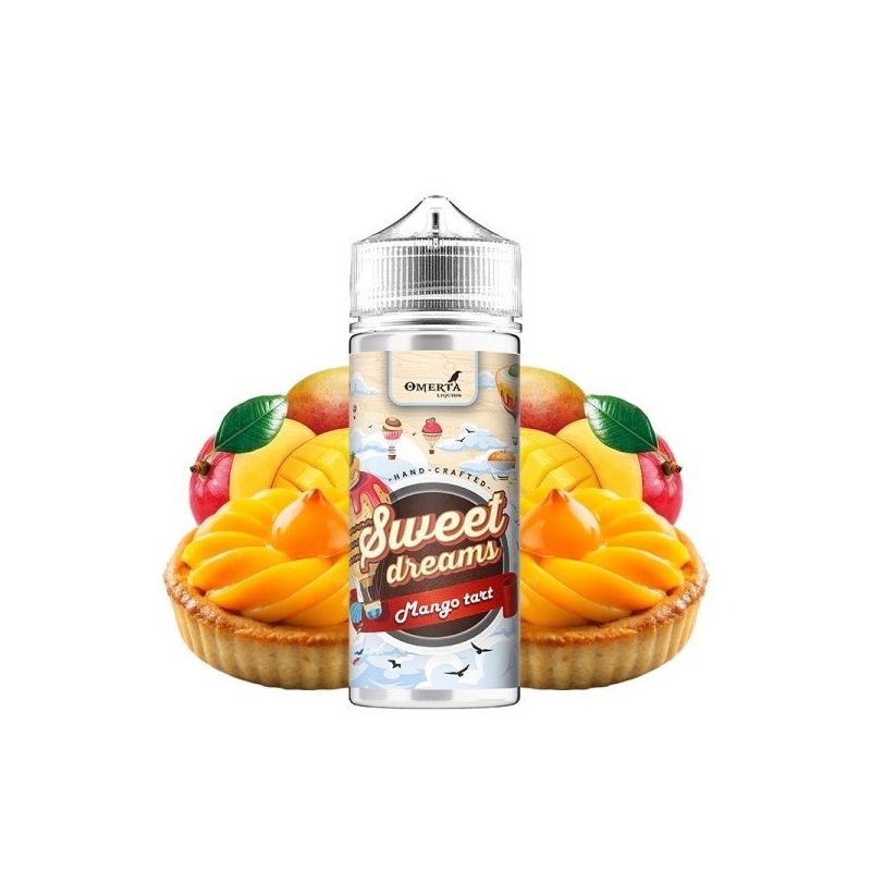 Premix Sweet Dreams by Omerta Liquids - Tarte à la Mangue 100/120ml | Bigvapoteur