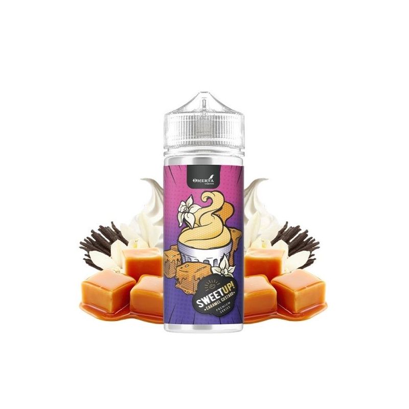 SweetUp by Omerta Liquids - Caramel Custard 100/120ml | Bigvapoteur