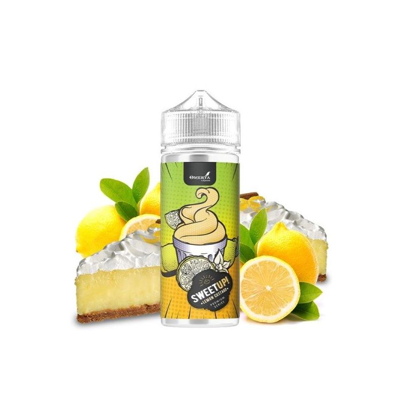Premix SweetUp by Omerta Liquids - Crème au Citron 100/120ml | Bigvapoteur