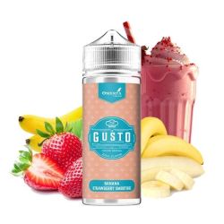 Gusto by Omerta Liquids - Banana Strawberry Smoothie Premix 100/120ml | Bigvapoteur