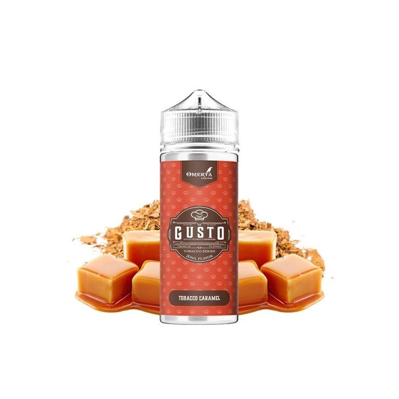 Premix Gusto by Omerta Liquids - Klasyczny Karmel 100/120ml | Bigvapoteur