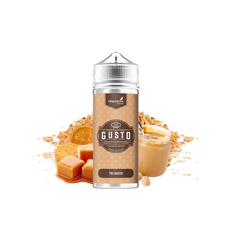 Tri-Bacco 100/120ml Premix by Omerta Liquids | Bigvapoteur