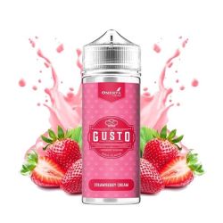 Gusto by Omerta Liquids - Strawberry Cream 100/120ml | Bigvapoteur