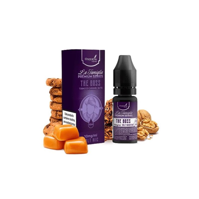Liquid Omerta La Famiglia Salts - The Boss 20mg 10ml | Bigvapoteur