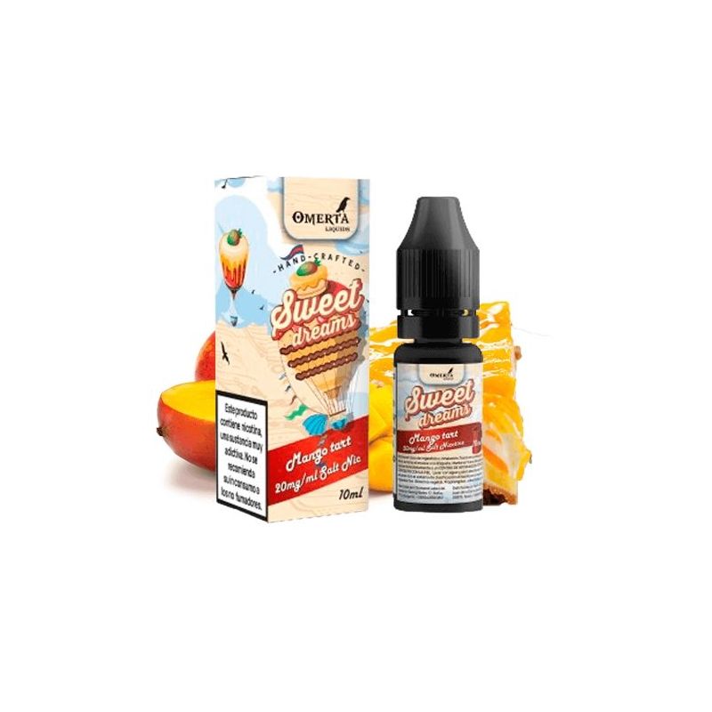 Liquid Omerta Sweet Dreams Salts - Tarte à la Mangue 20mg 10ml | Bigvapoteur