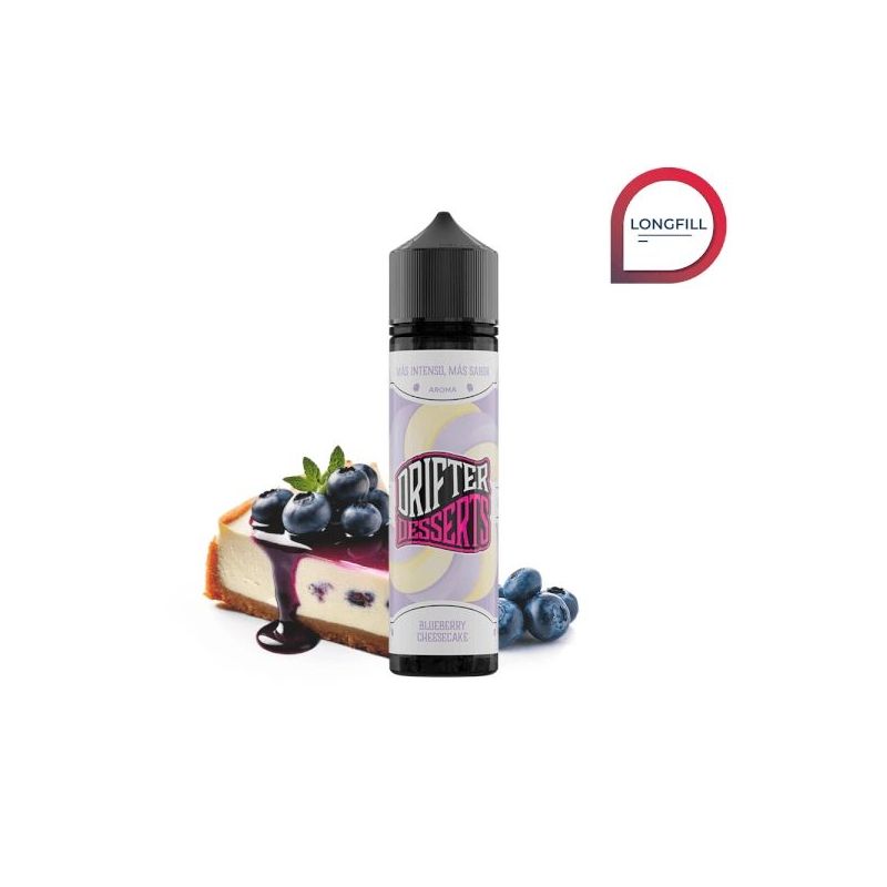 Longfill Drifter Desserts - Tarte au fromage et myrtilles 16/60ml | Bigvapoteur