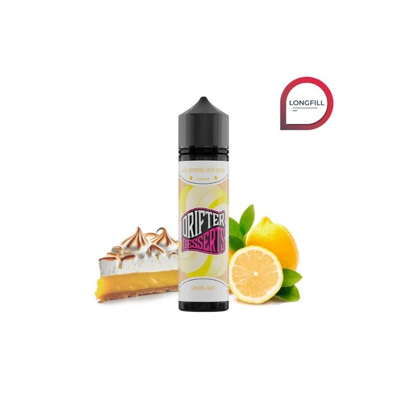 Longfill Drifter Desserts - Tarte au Citron 16/60ml | Bigvapoteur