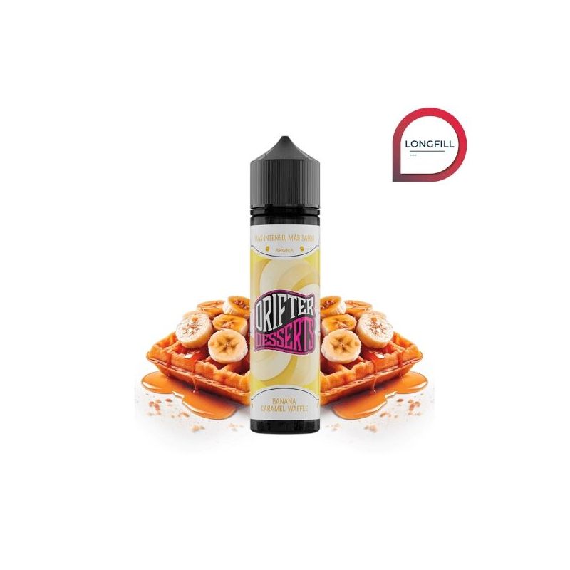 Longfill Drifter Desserts - Banana Caramel Wafer 16/60ml | Bigvapoteur