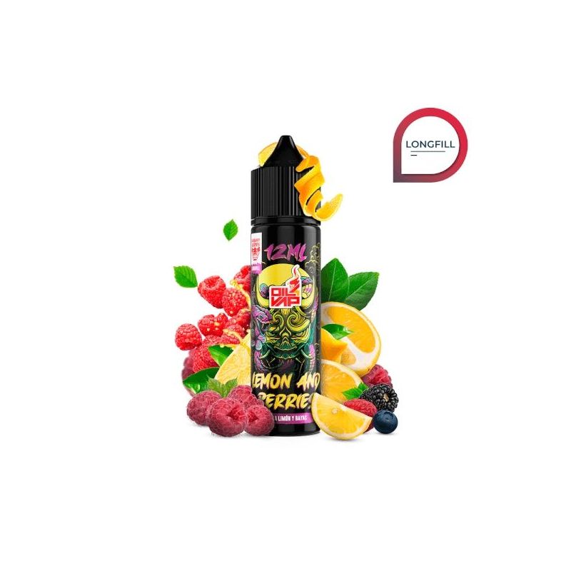 Longfill Oil4vap Kabuki - Cytryna i Owoce Leśne 12/60ml | Bigvapoteur