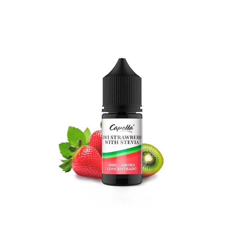 Aromat Capella - Kiwi Truskawka z Stewią 30ml | Bigvapoteur