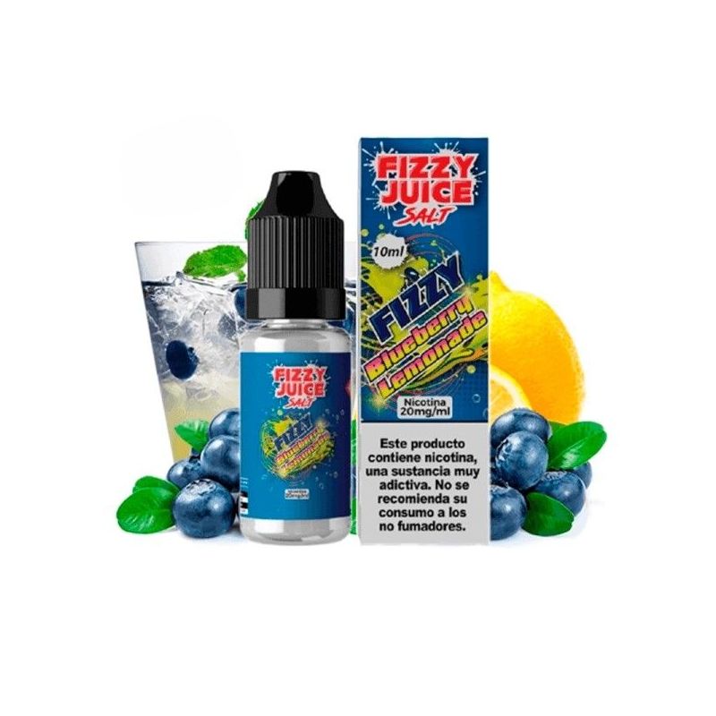 Liquid Fizzy Juice Salts - Blueberry Lemonade 20mg 10ml | Bigvapoteur
