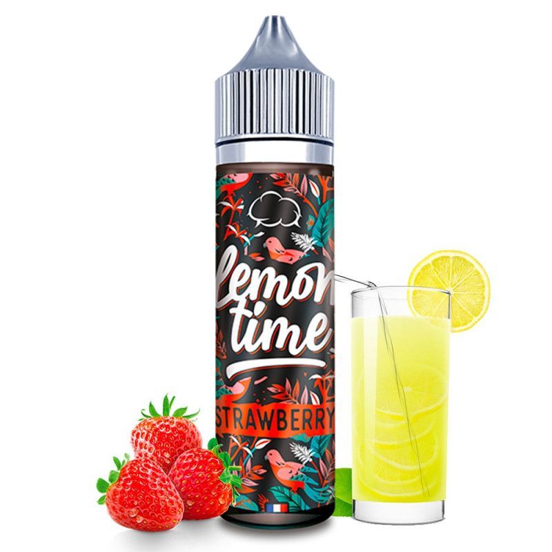 Premix Lemon Time by Eliquid France - Fraise 50/70ml | Bigvapoteur