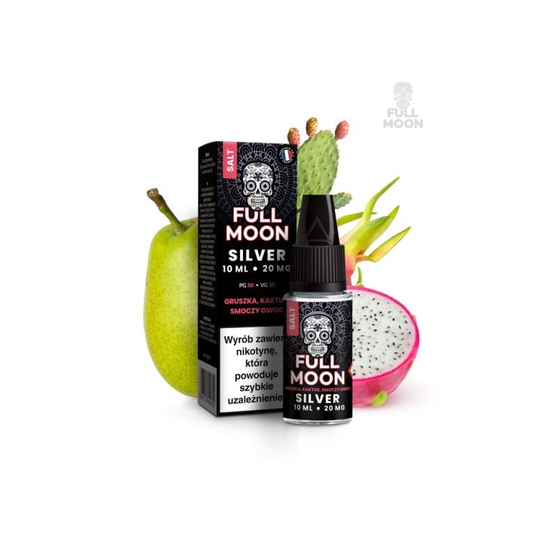 Liquid Full Moon Salt - SILVER - 20 mg 10ml | BigVapoteur