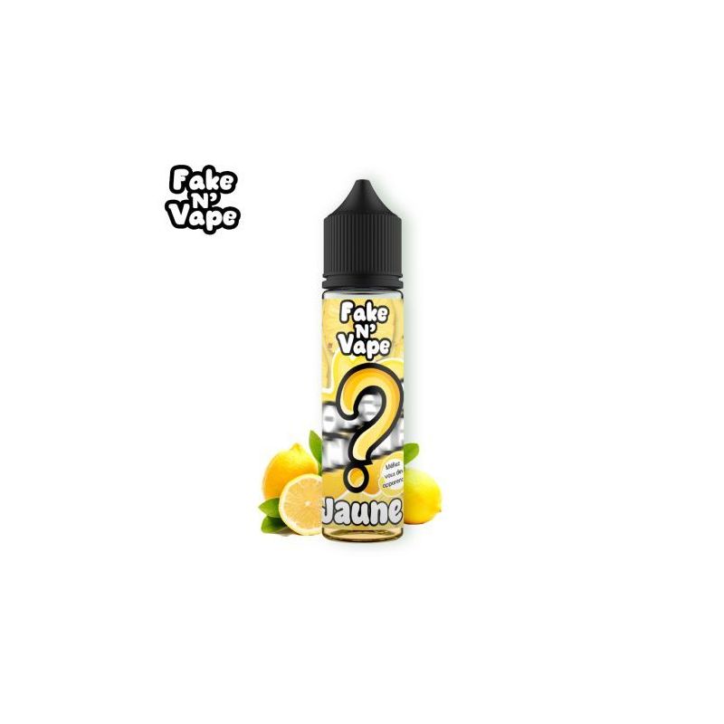Premix Fake N Vape - Żółty 50/60ml | Bigvapoteur