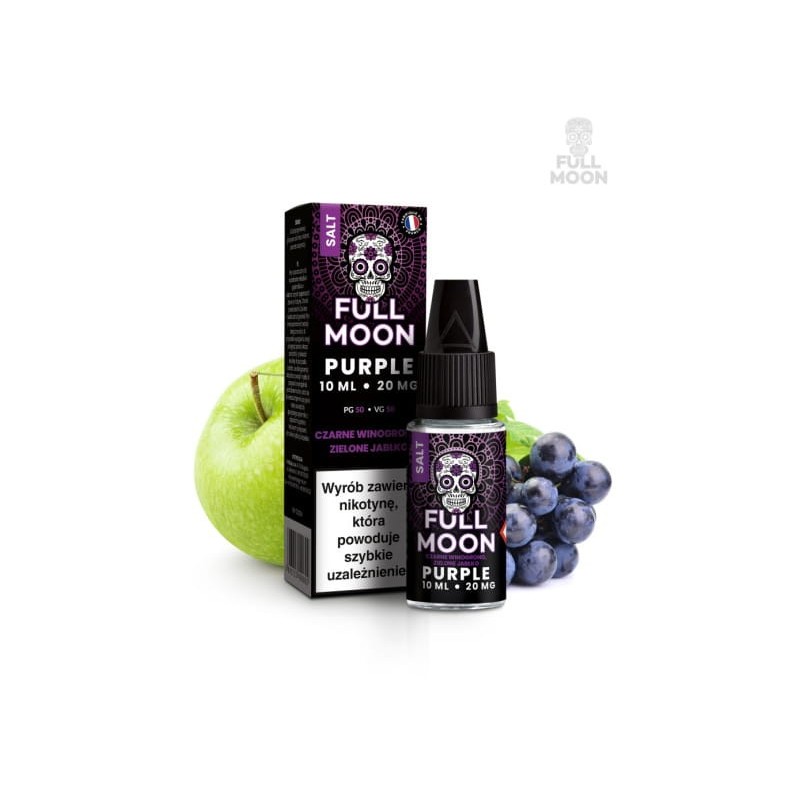 Full Moon Salt - PURPLE - 20 mg 10ml | BigVapoteur