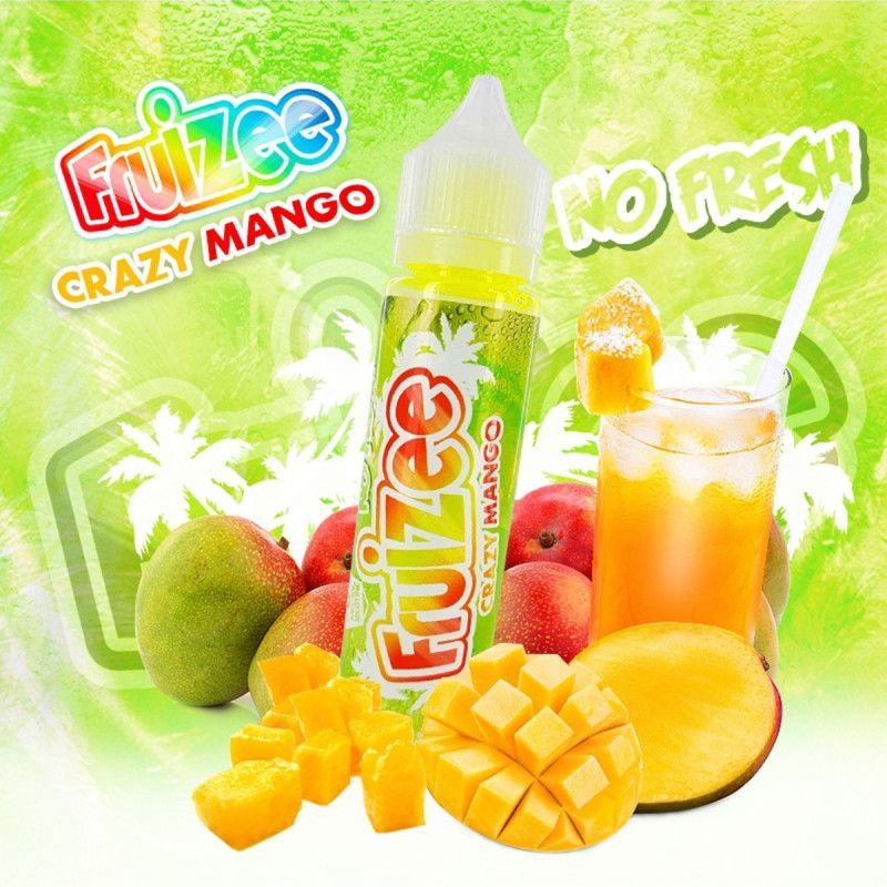 Premix Fruizee No Fresh by Eliquid France - Crazy Mango 50/75ml | Bigvapoteur