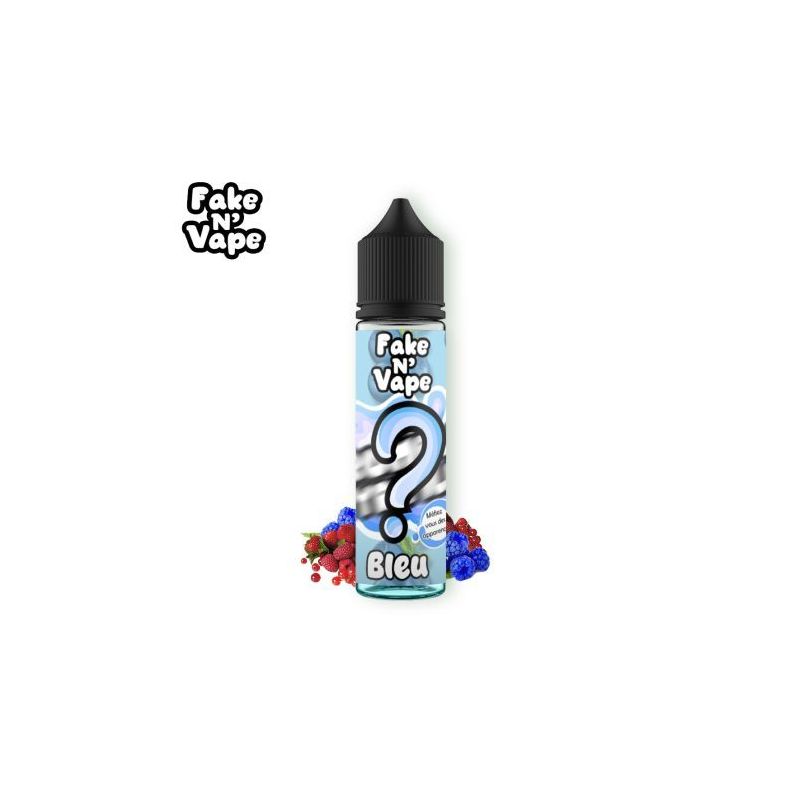 Premix Fake N Vape - Bleu 50/60ml | Bigvapoteur