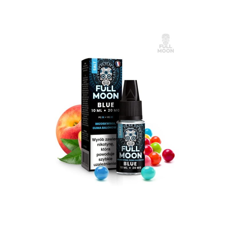 E-liquide Full Moon Salt - BLUE - 20 mg 10ml | BigVapoteur