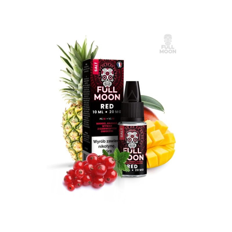 Liquid Full Moon Salt - RED - 20 mg 10ml | BigVapoteur