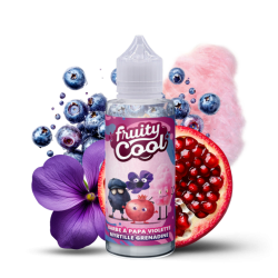 Premix Fruity Cool - Purple Cotton Candy Blueberry Grenadine 100/120ml | BigVapoteur