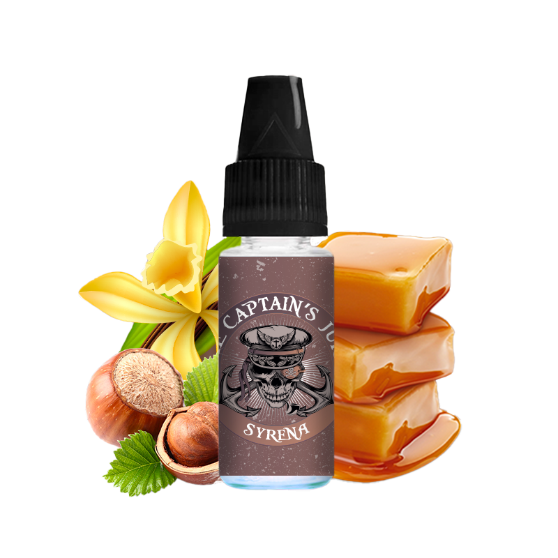 Liquid The Captain's Juice - Syrena 10ml 20mg | BigVapoteur