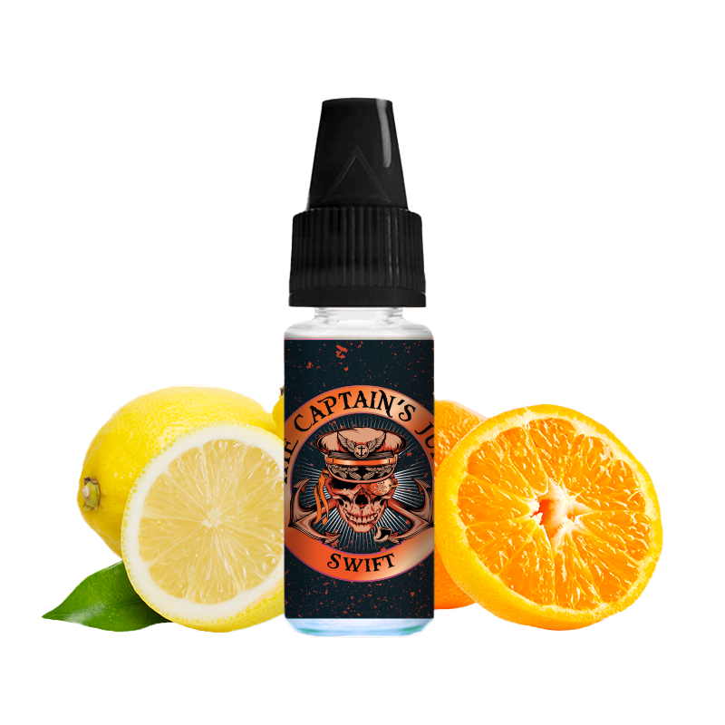 Liquid The Captain's Juice - Swift 10ml 20mg | BigVapoteur