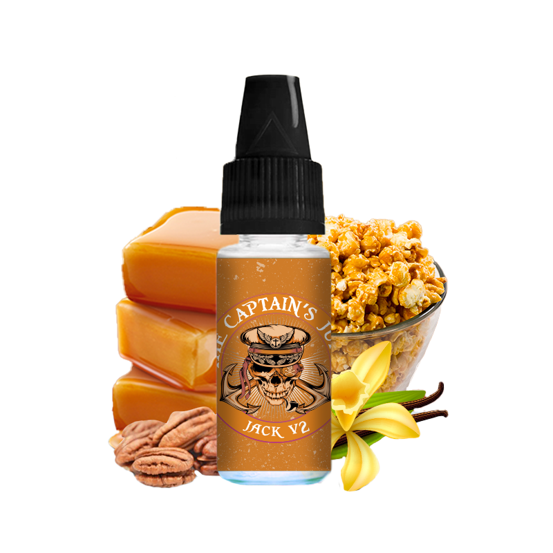 E-liquide The Captain's Juice - Jack V2 10ml 20mg | BigVapoteur