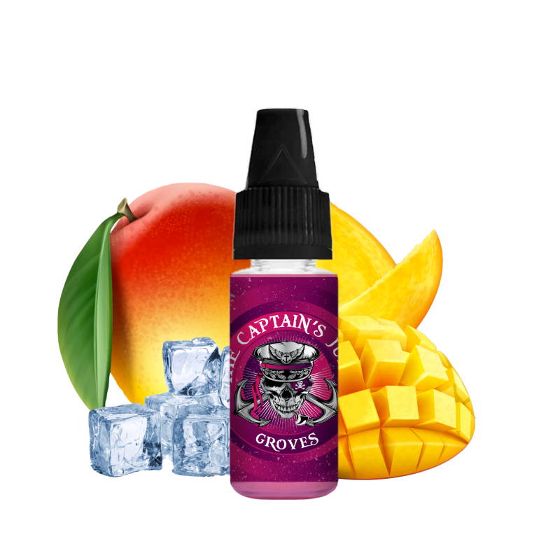 The Captain's Juice - Groves 10ml 20mg | BigVapoteur